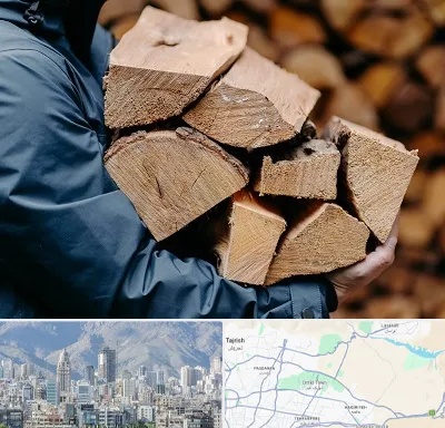 متریال چوبی در شمال شرق تهران