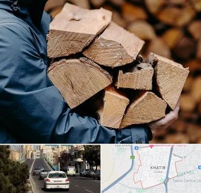 متریال چوبی در خطیب تبریز