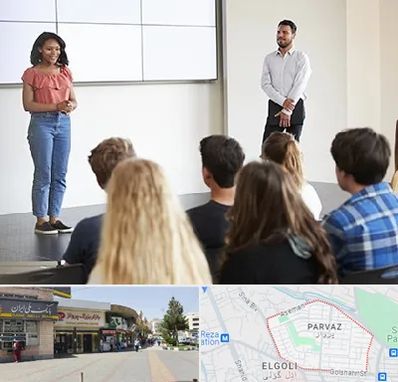 کلاس فن بیان در پرواز تبریز