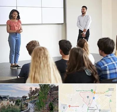 کلاس فن بیان در باغستان کرج