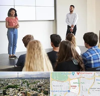 کلاس فن بیان در گیشا 