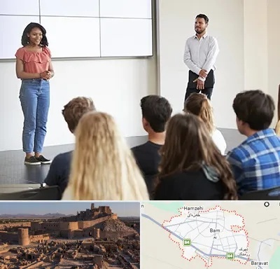 کلاس فن بیان در بم