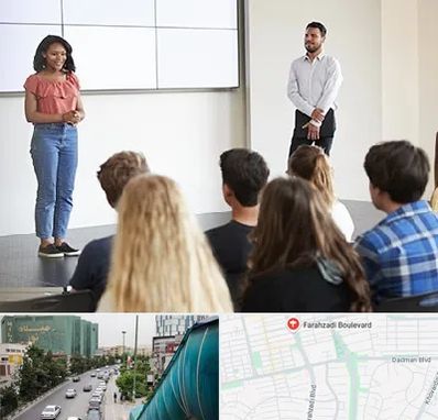 کلاس فن بیان در بلوار فرحزادی