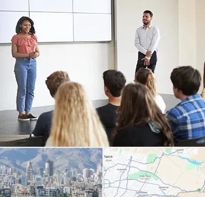 کلاس فن بیان در شمال شرق تهران