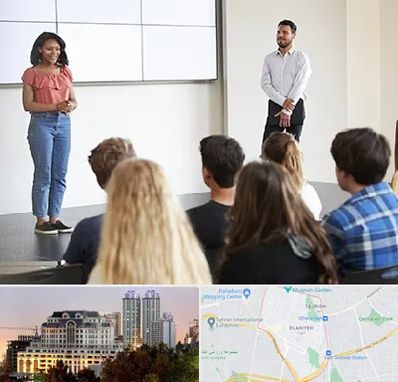 کلاس فن بیان در فرشته 