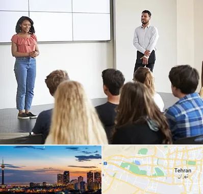 کلاس فن بیان در غرب تهران 