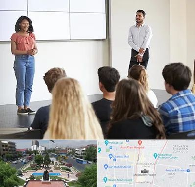 کلاس فن بیان در بهارستان 