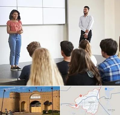 کلاس فن بیان در ایرانشهر