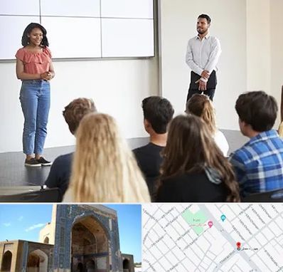 کلاس فن بیان در مصلی مشهد