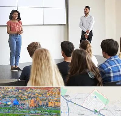 کلاس فن بیان در رشدیه تبریز