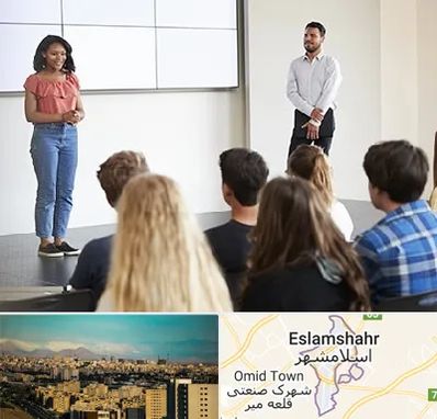 کلاس فن بیان در اسلامشهر