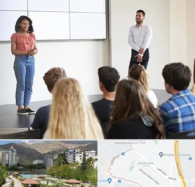 کلاس فن بیان در شهر زیبا 