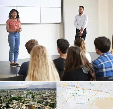 کلاس فن بیان در منطقه 8 تهران 