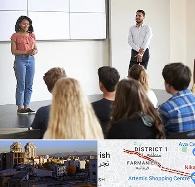 کلاس فن بیان در فرمانیه 