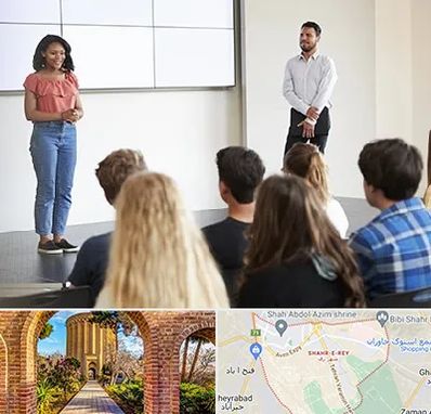 کلاس فن بیان در شهر ری