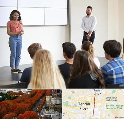 کلاس فن بیان در ولیعصر 