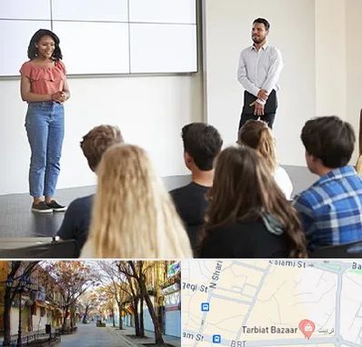 کلاس فن بیان در تربیت تبریز