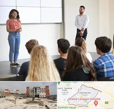 کلاس فن بیان در حکیمیه 