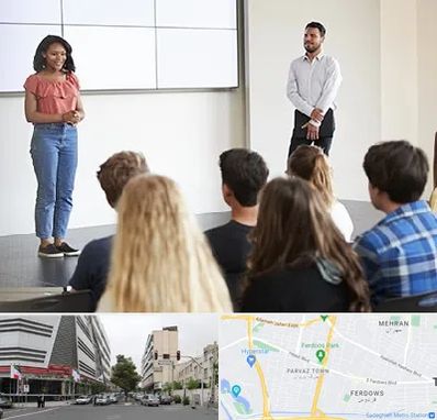 کلاس فن بیان در بلوار فردوس 