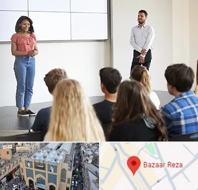کلاس فن بیان در بازار رضا مشهد