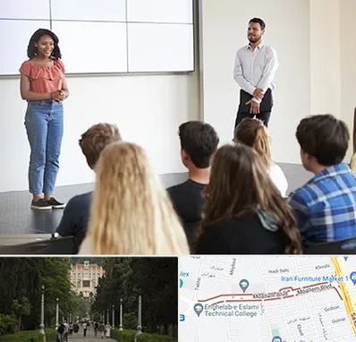 کلاس فن بیان در بلوار معلم رشت 