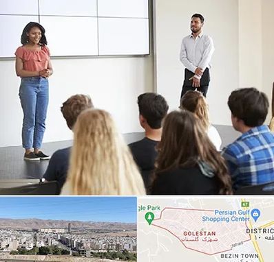 کلاس فن بیان در شهرک گلستان شیراز