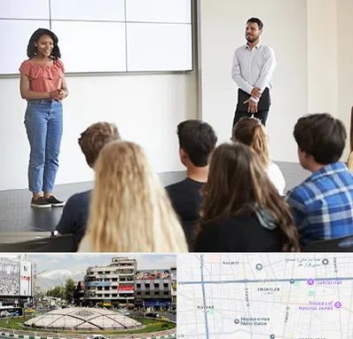 کلاس فن بیان در مرکز تهران