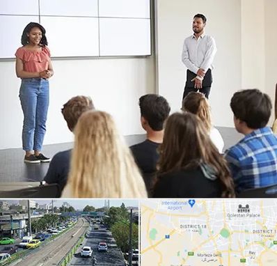 کلاس فن بیان در جنوب تهران 