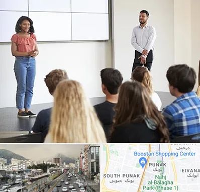 کلاس فن بیان در پونک 