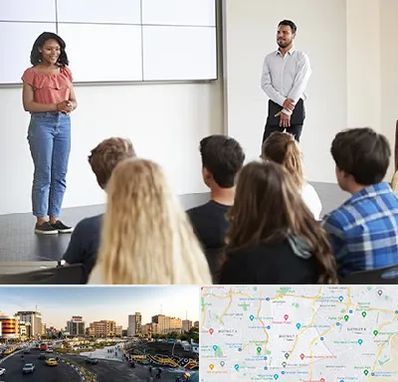 کلاس فن بیان در منطقه 7 تهران 