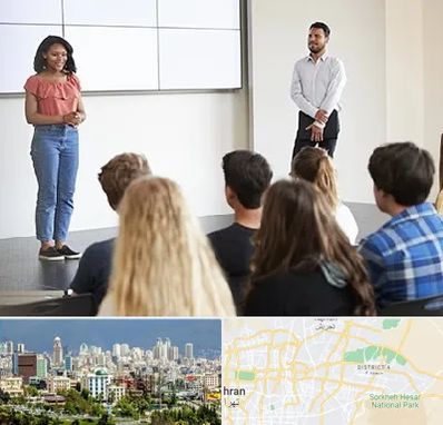 کلاس فن بیان در شرق تهران 