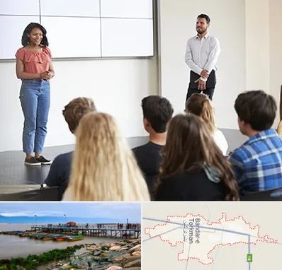 کلاس فن بیان در بندر ترکمن