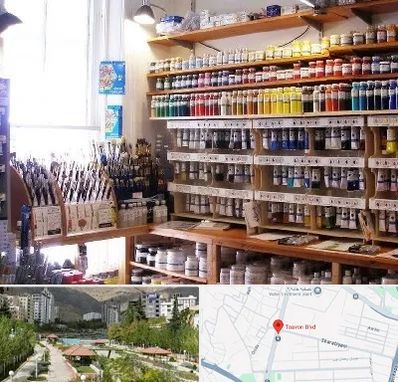 فروشگاه لوازم هنری در بلوار تعاون