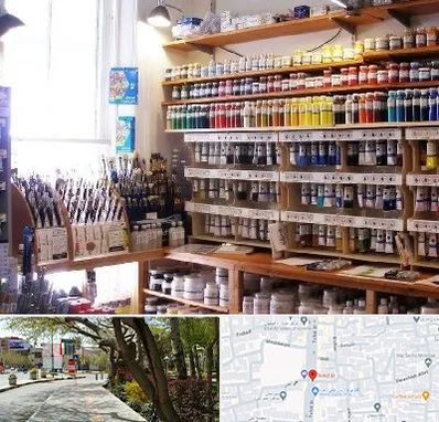 فروشگاه لوازم هنری در خیابان توحید اصفهان