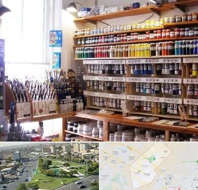 فروشگاه لوازم هنری در کمال شهر کرج 