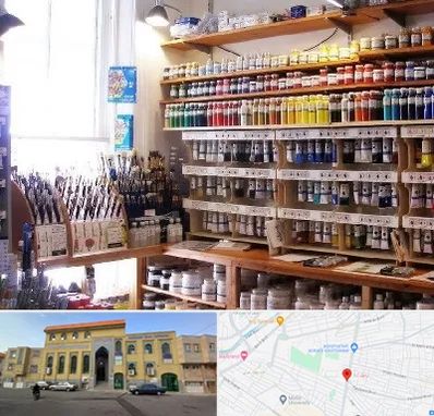 فروشگاه لوازم هنری در زنبیل آباد قم