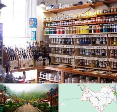 فروشگاه لوازم هنری در فومن