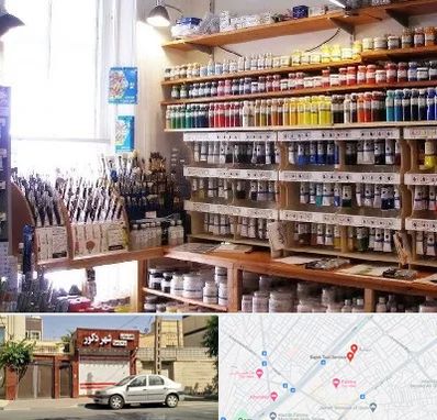 فروشگاه لوازم هنری در باجک قم