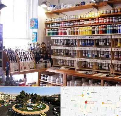 فروشگاه لوازم هنری در هفت حوض 