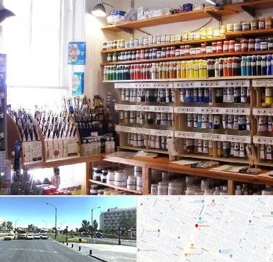 فروشگاه لوازم هنری در بلوار کلاهدوز مشهد 