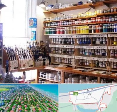 فروشگاه لوازم هنری در نور