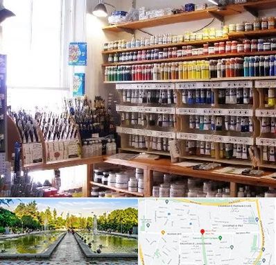 فروشگاه لوازم هنری در سرسبز 