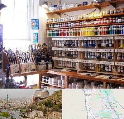 فروشگاه لوازم هنری در فرهنگ شهر شیراز