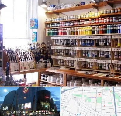 فروشگاه لوازم هنری در بلوار اباذر