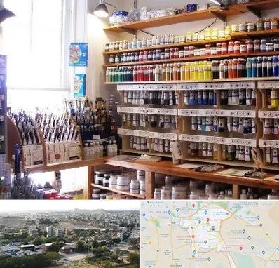 فروشگاه لوازم هنری در منطقه 20 تهران 