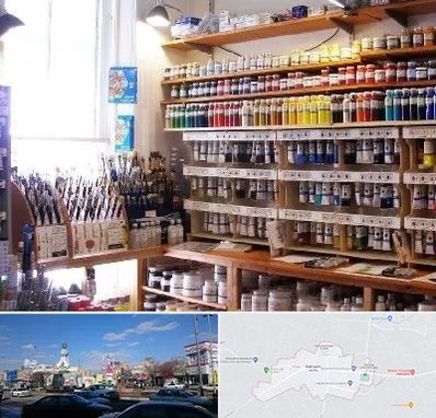 فروشگاه لوازم نقاشی در ماهدشت کرج 