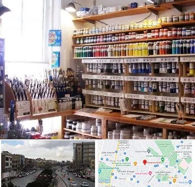 فروشگاه لوازم نقاشی در بلوار فردوسی مشهد 