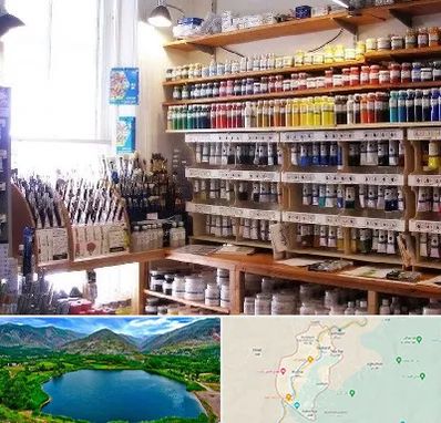 فروشگاه لوازم نقاشی در رودبار