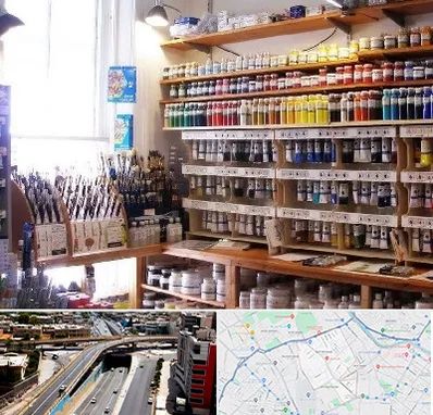 فروشگاه لوازم نقاشی در ستارخان شیراز