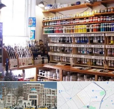 فروشگاه لوازم نقاشی در طلاب مشهد